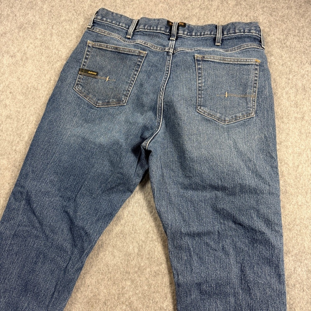 Ariat Rebar M4 Carbine Relaxed Bootcut Jeans Mens 36x32(36x30) Style 10016221 - Picture 13 of 13